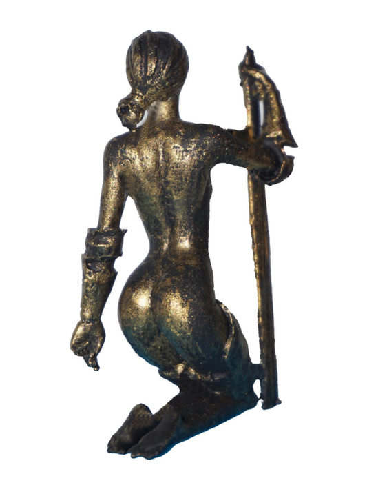 Transgender Valiant Knight Sensual Statue
