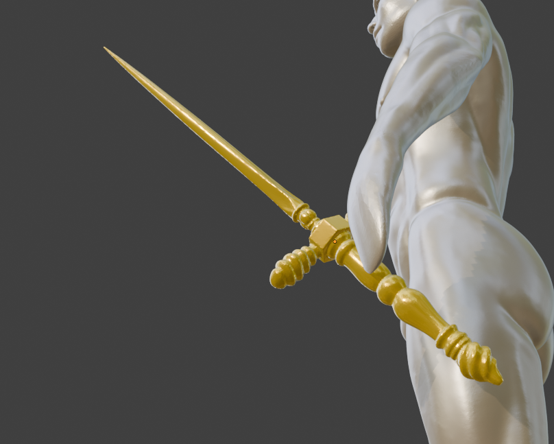 Mini Misericorde Dagger Non functional Durable Plastic Replica Cosplay Piece