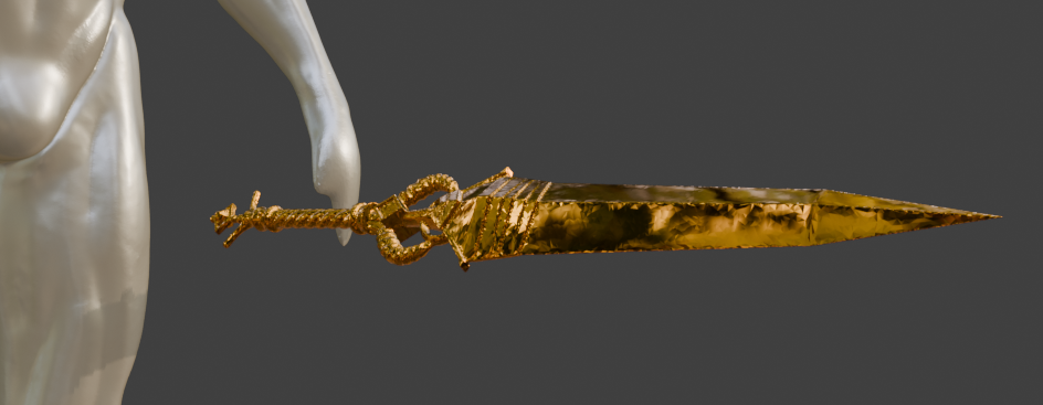 Mini Crystal Sword Miniature Format