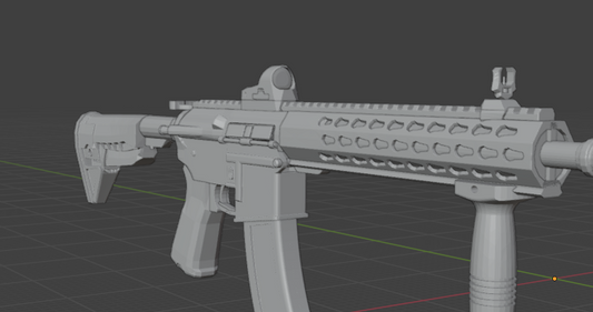 John Wick Rifle Prop, Full-Scale Replica