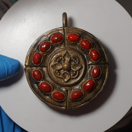 Crimson Amber Talisman 2 Jewelry piece