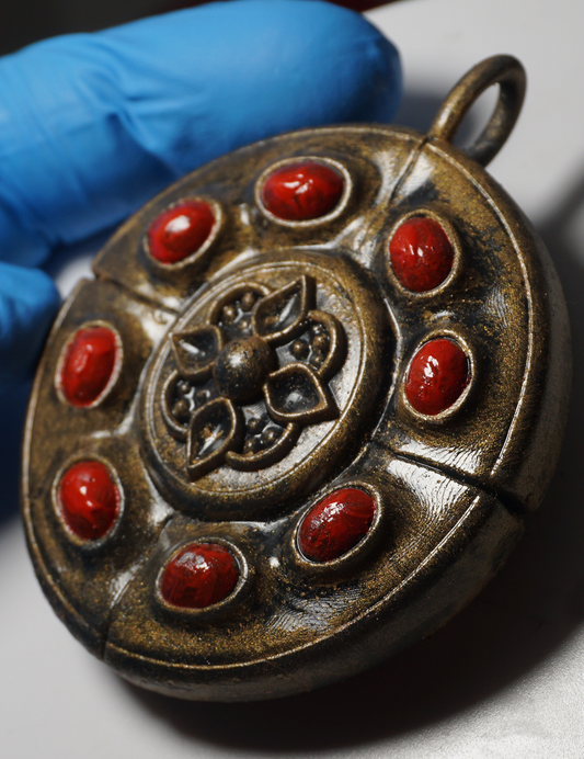 Crimson Amber Talisman 1 Jewelry
