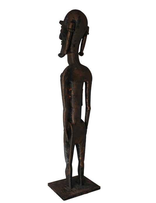 African Statue Decoration Baule people Art Shrine