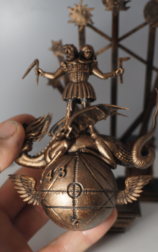 Rebis Ancient hermaphroditism Deity Version Two
