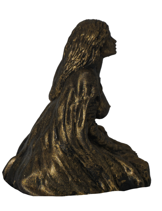 Rosetti Beata Beatrix Partially Unclothed art Replica Statue