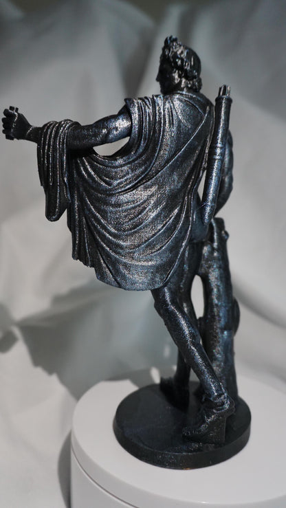 Apollo’s Divine Proclamation Mythological  Antique Statue