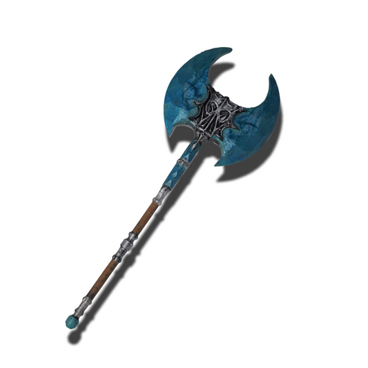 Stalhrim Great Axe Non functional Durable Plastic Replica Cosplay Piece