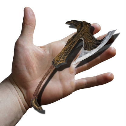 Mini Elven War Axe Non functional Durable Plastic Replica Cosplay Piece