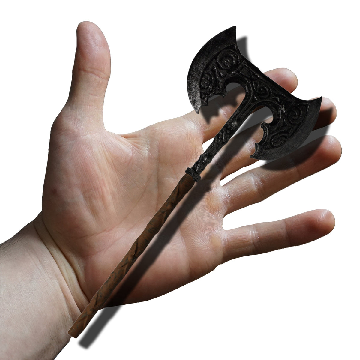 Mini Steel Great Axe Non functional Durable Plastic Replica Cosplay Piece