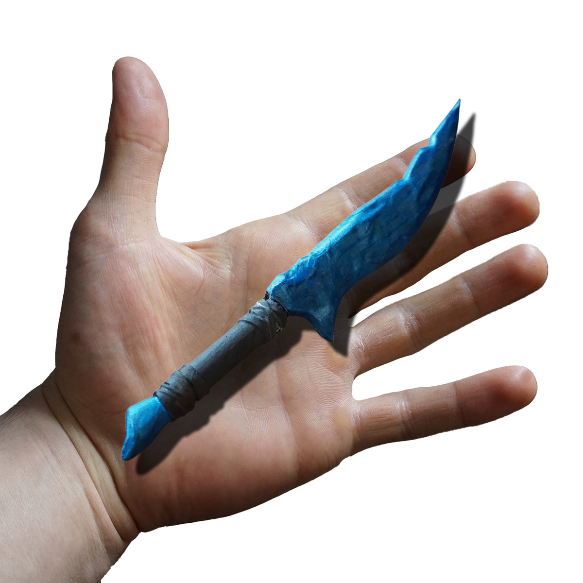 Mini Crystal Knife Non functional Durable Plastic Replica Cosplay Piece