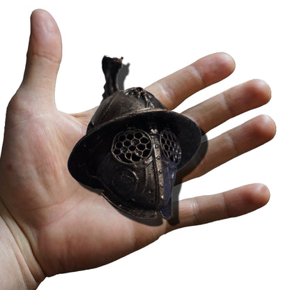Mini Gladiator Ornate Helm Replica Miniature Format