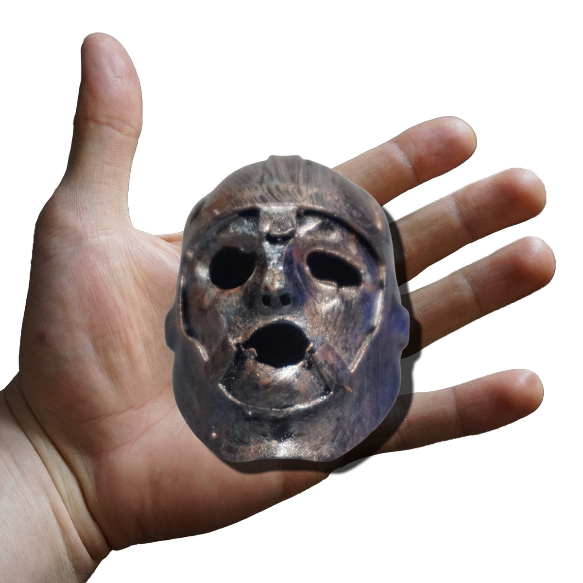 Mini Man in the Iron mask Helm Replica Miniature Format