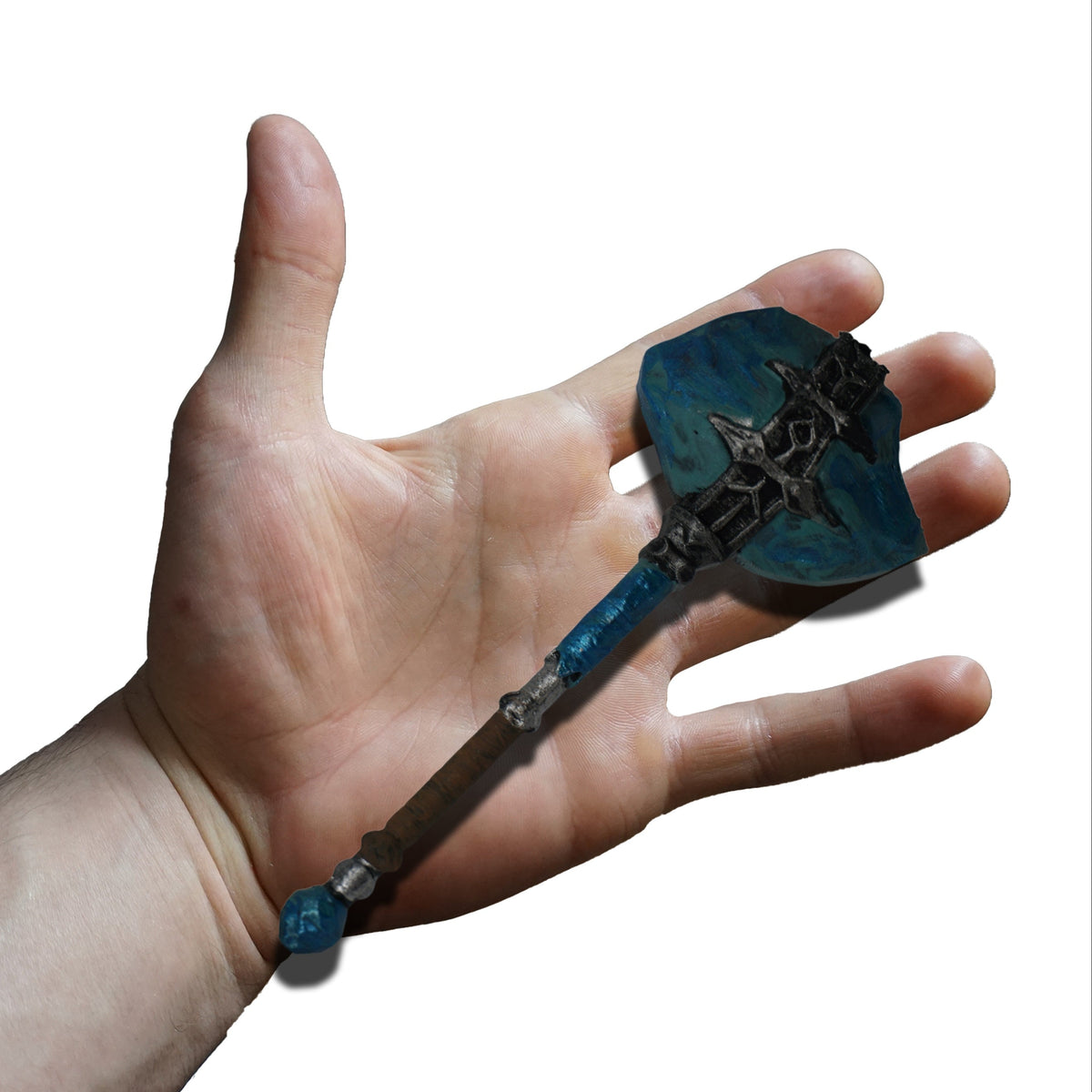 Mini Stalhrim Mace Non functional Durable Plastic Replica Cosplay Piece