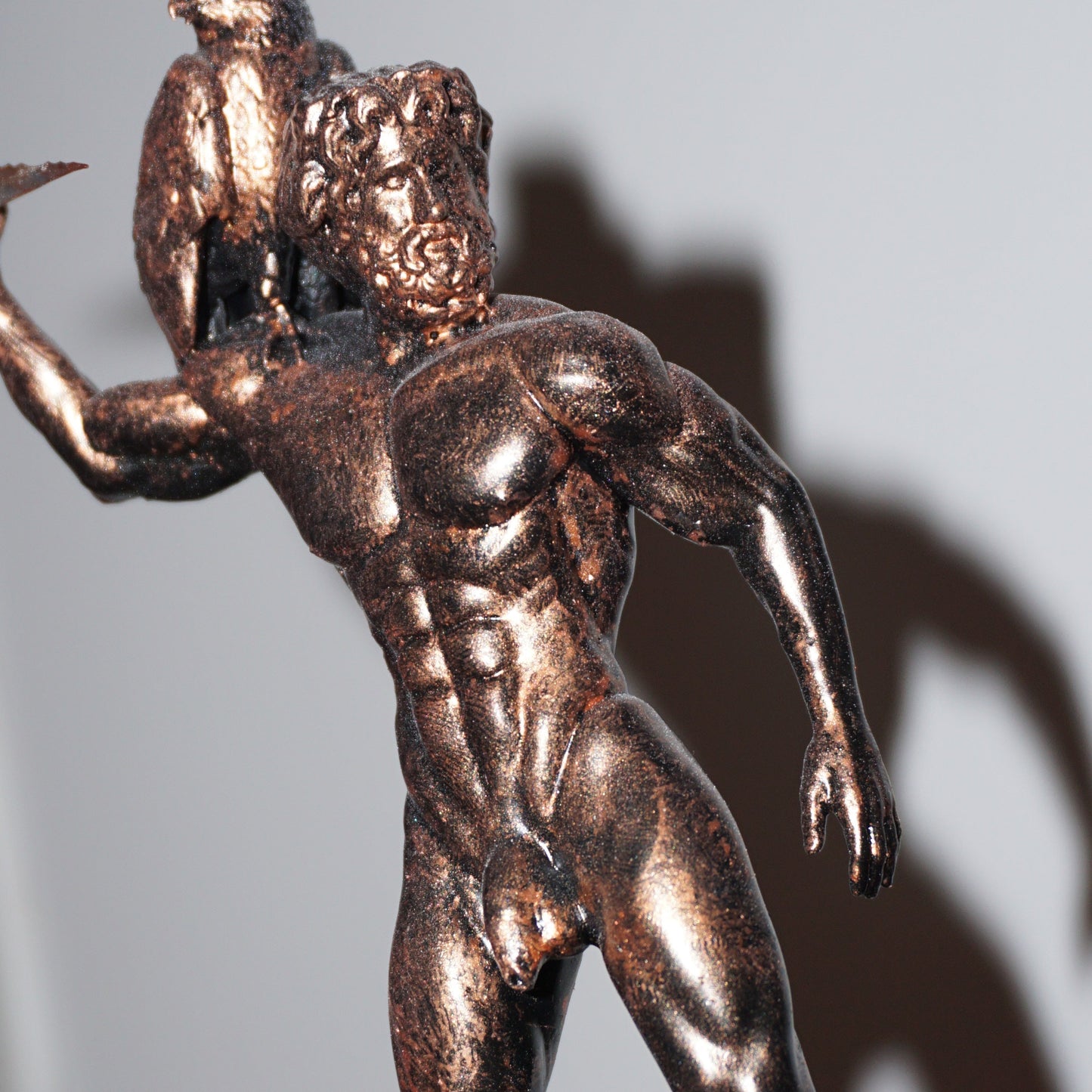 Zeus Statue with Lightning Bolt & Eagle | Greek God Sculpture | King of Olympus Figurine | Greek Mythology Decor | Multiple Sizes & Colors