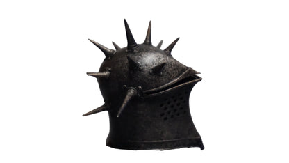 Mini Spiked Elite Knight Helm Replica Miniature Format