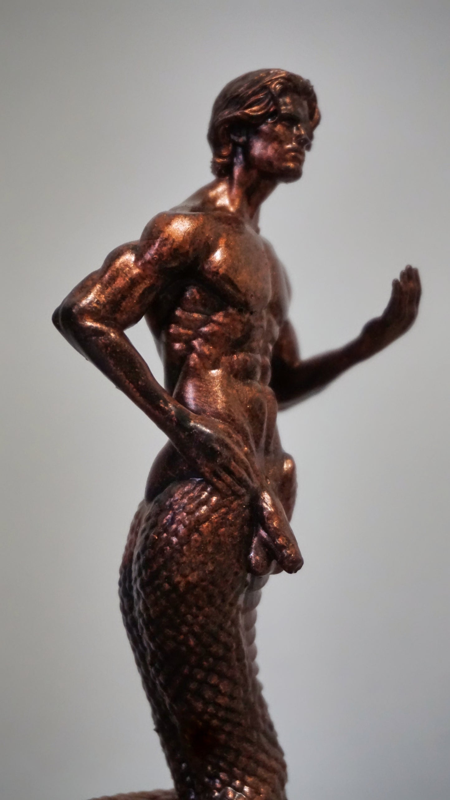 Sensual Merman – Mythic Male Sculpture & Home Décor (Explicit)
