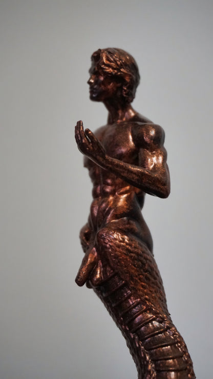 Sensual Merman – Mythic Male Sculpture & Home Décor (Explicit)