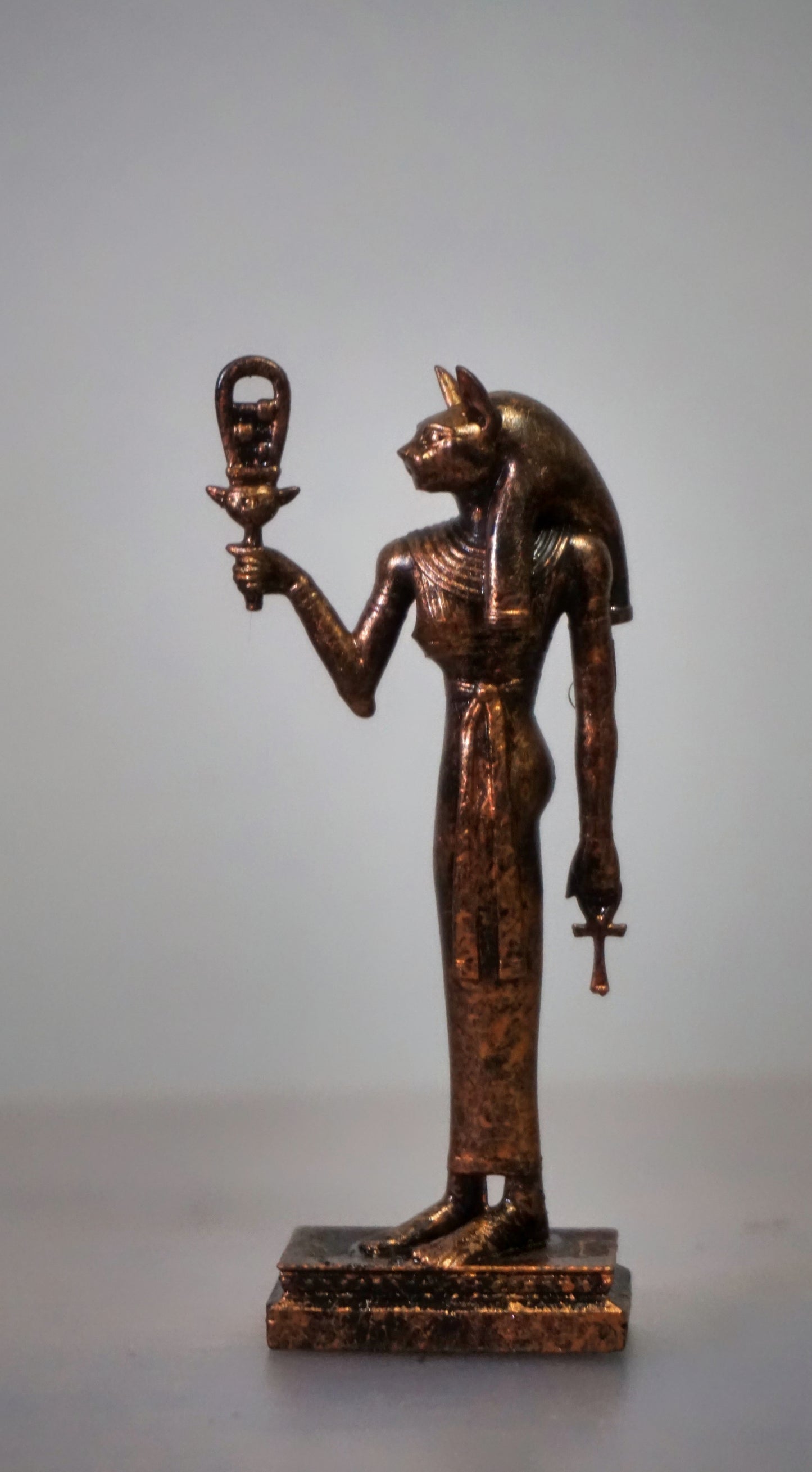 Bastet - Ancient Egyptian Goddess of Cats, Fertility & Joy Sculpture