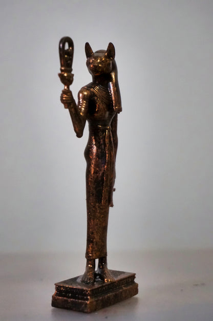 Bastet - Ancient Egyptian Goddess of Cats, Fertility & Joy Sculpture