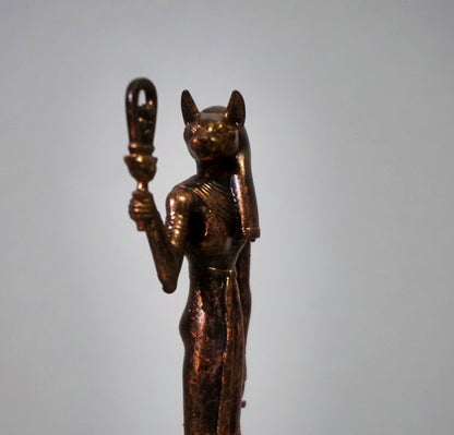 Bastet - Ancient Egyptian Goddess of Cats, Fertility & Joy Sculpture