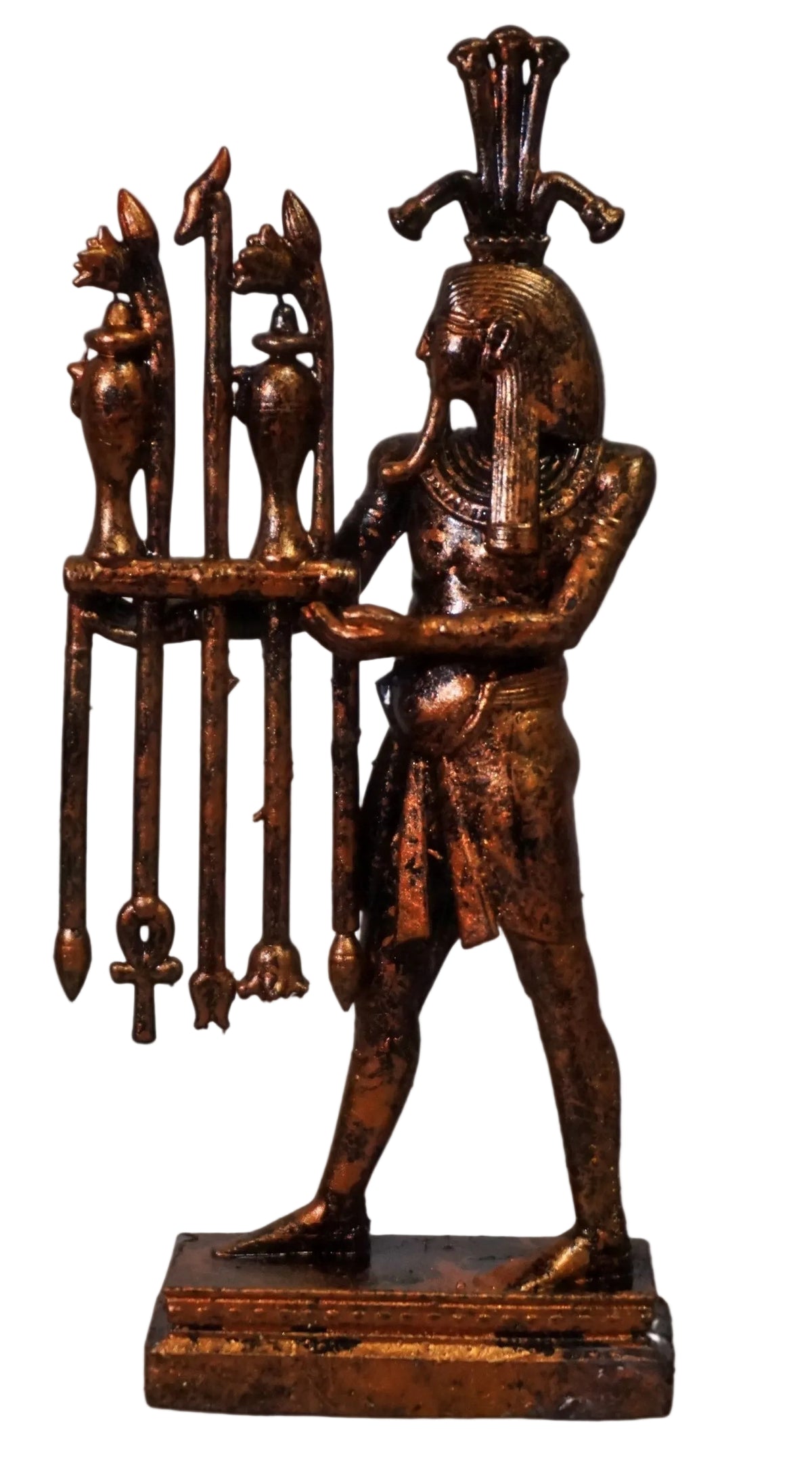 Hapy Statue | Egyptian Nile God Sculpture | Ancient Egypt Deity Figurine | God of the Nile & Fertility | Egyptian Mythology Decor