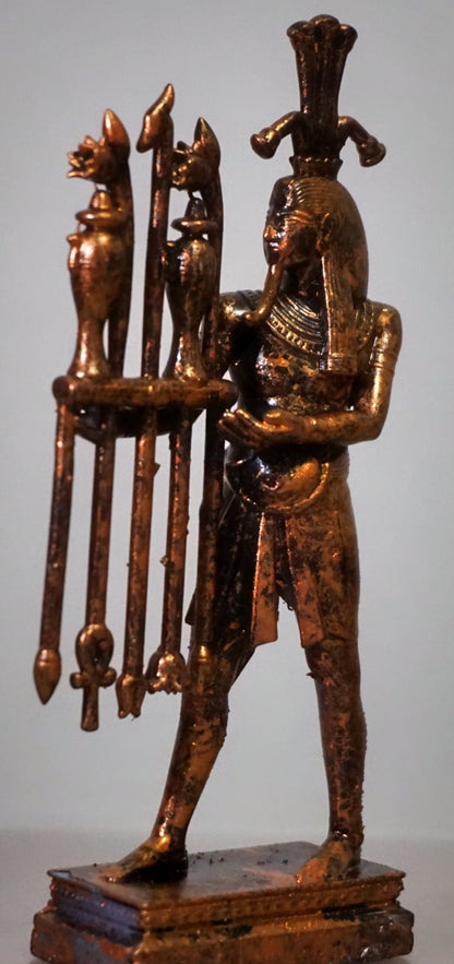 Hapy Statue | Egyptian Nile God Sculpture | Ancient Egypt Deity Figurine | God of the Nile & Fertility | Egyptian Mythology Decor