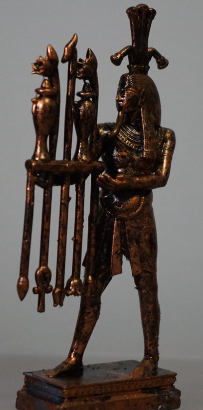 Hapy Statue | Egyptian Nile God Sculpture | Ancient Egypt Deity Figurine | God of the Nile & Fertility | Egyptian Mythology Decor