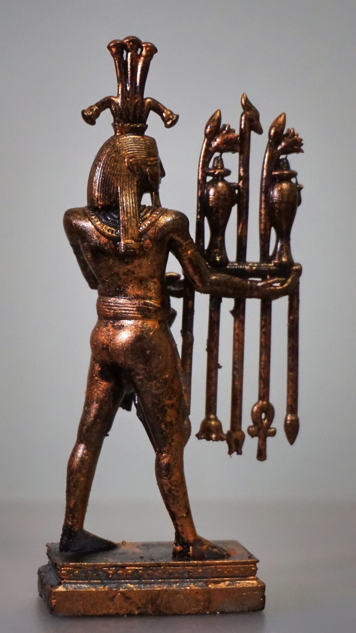Hapy Statue | Egyptian Nile God Sculpture | Ancient Egypt Deity Figurine | God of the Nile & Fertility | Egyptian Mythology Decor