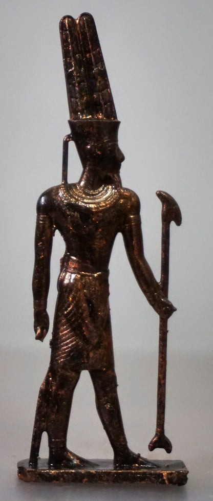 Amun-Ra Statue | Egyptian King of the Gods Sculpture | Sun God Figurine | Ancient Egypt Deity | Egyptian Mythology Decor
