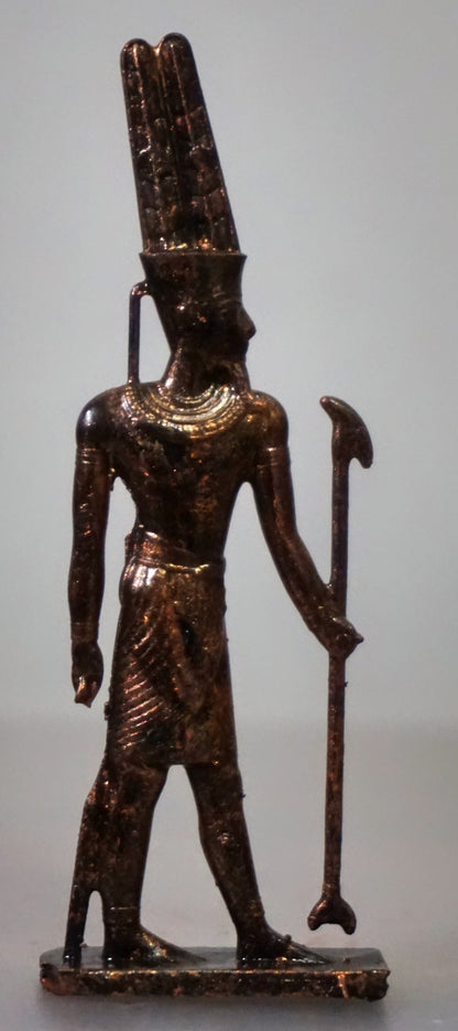Amun-Ra Statue | Egyptian King of the Gods Sculpture | Sun God Figurine | Ancient Egypt Deity | Egyptian Mythology Decor