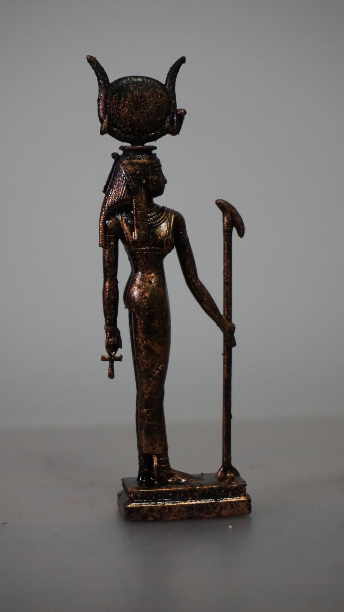 Hathor Statue | Egyptian Goddess Sculpture | Goddess of Love & Joy | Ancient Egypt Deity Figurine | Egyptian Mythology Decor
