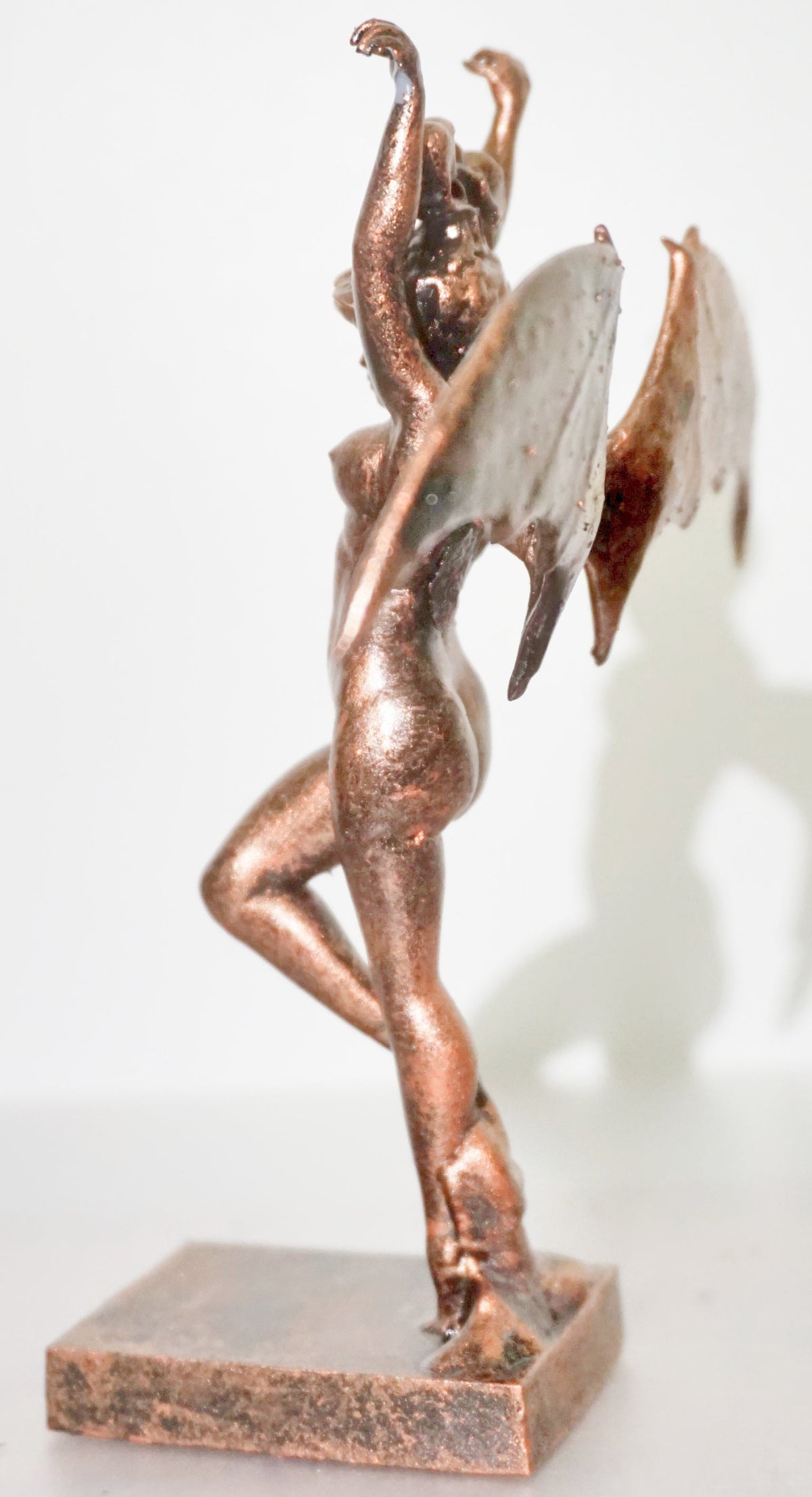 The Vampire Woman Statue | Famous Vampire Painting Sculpture | Winged Female Vampire Figurine | Gothic Art Decor | Dark Fantasy Statue