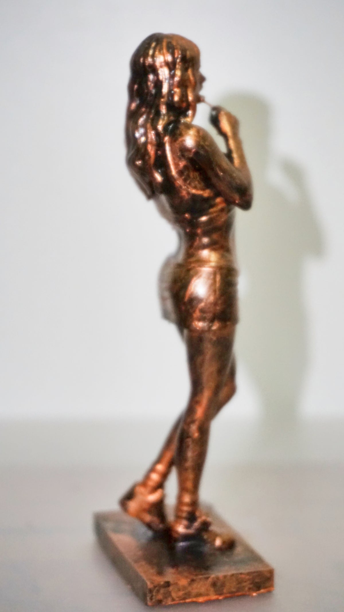 Urban Cover Girl Statue | Female Video Game Inspired Sculpture | Gamer Girl Figurine | Modern Crime Game Decor | Multiple Sizes & Colors