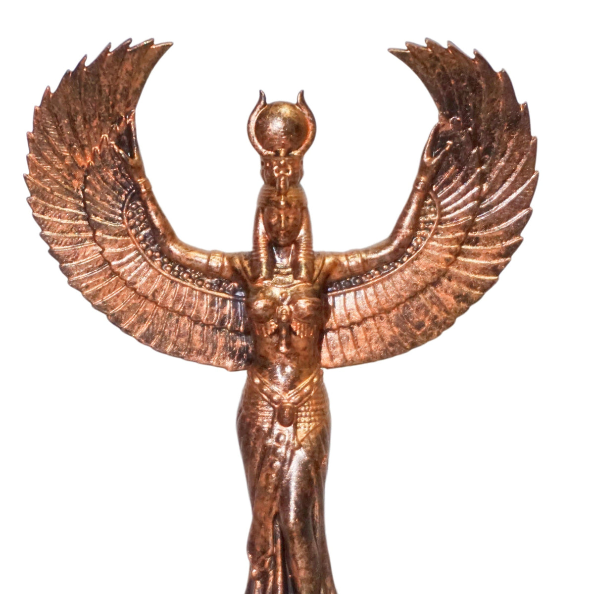 Ma'at Statue | Egyptian Goddess of Truth & Justice Sculpture | Ancient Egypt Deity Figurine | Feather of Ma'at | Egyptian Mythology Decor