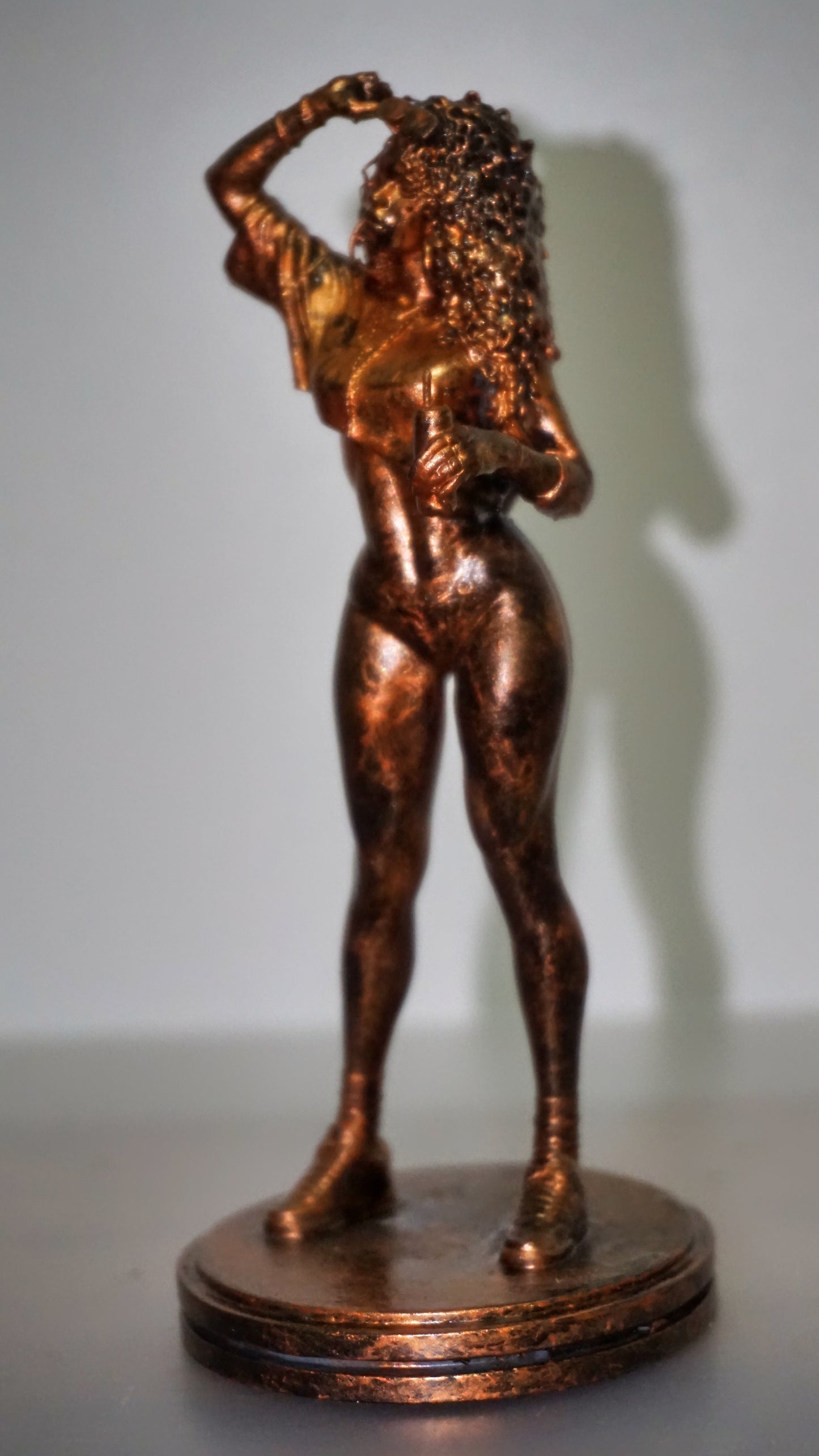 Miami Crime Game Inspired Cover Girl statue | Female Gamer Sculpture | Modern Video Game Style Statue | Collector Display Decor (Copy)