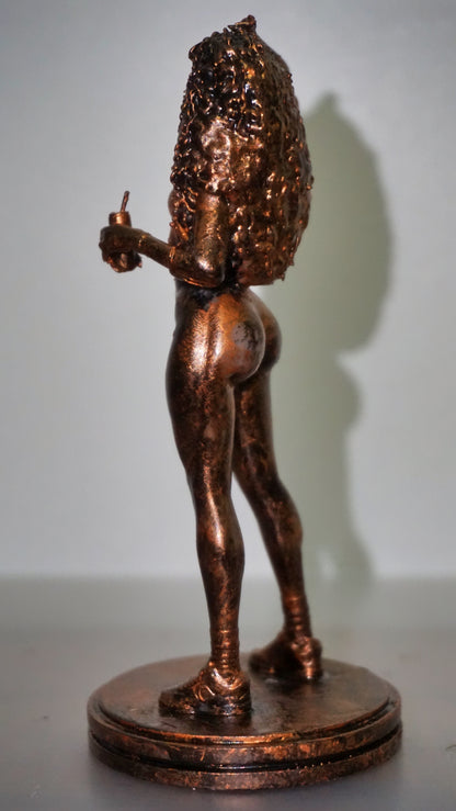 Miami Crime Game Inspired Cover Girl statue | Female Gamer Sculpture | Modern Video Game Style Statue | Collector Display Decor (Copy)
