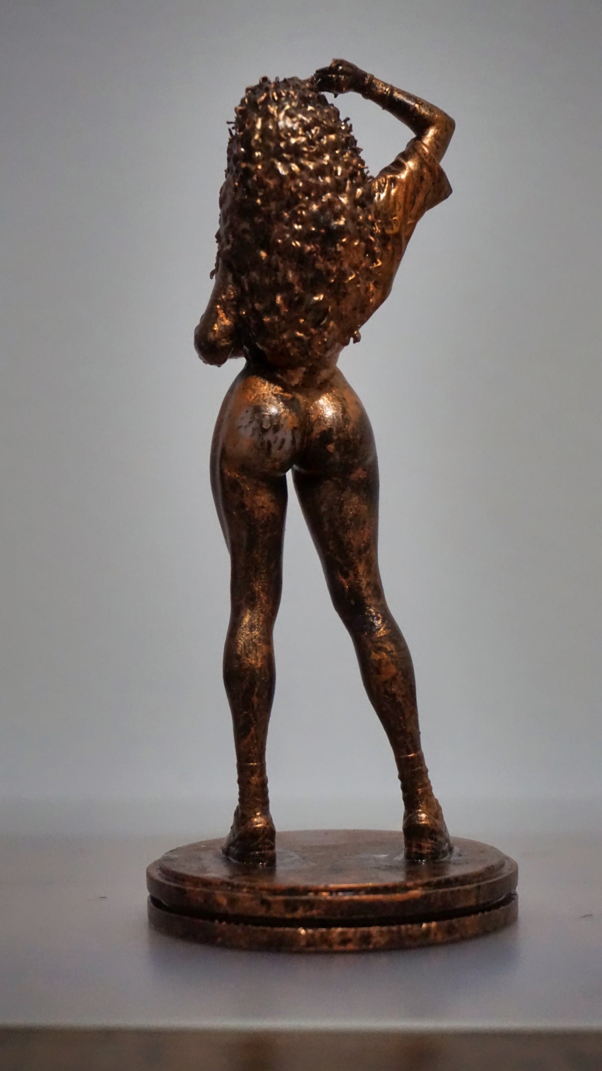 Miami Crime Game Inspired Cover Girl statue | Female Gamer Sculpture | Modern Video Game Style Statue | Collector Display Decor (Copy)
