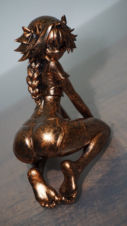 Astolfo Statue | Femboy Anime Character Sculpture | Feminine Male Figurine | Androgynous Anime Art | Queer Anime Decor | Multiple Sizes