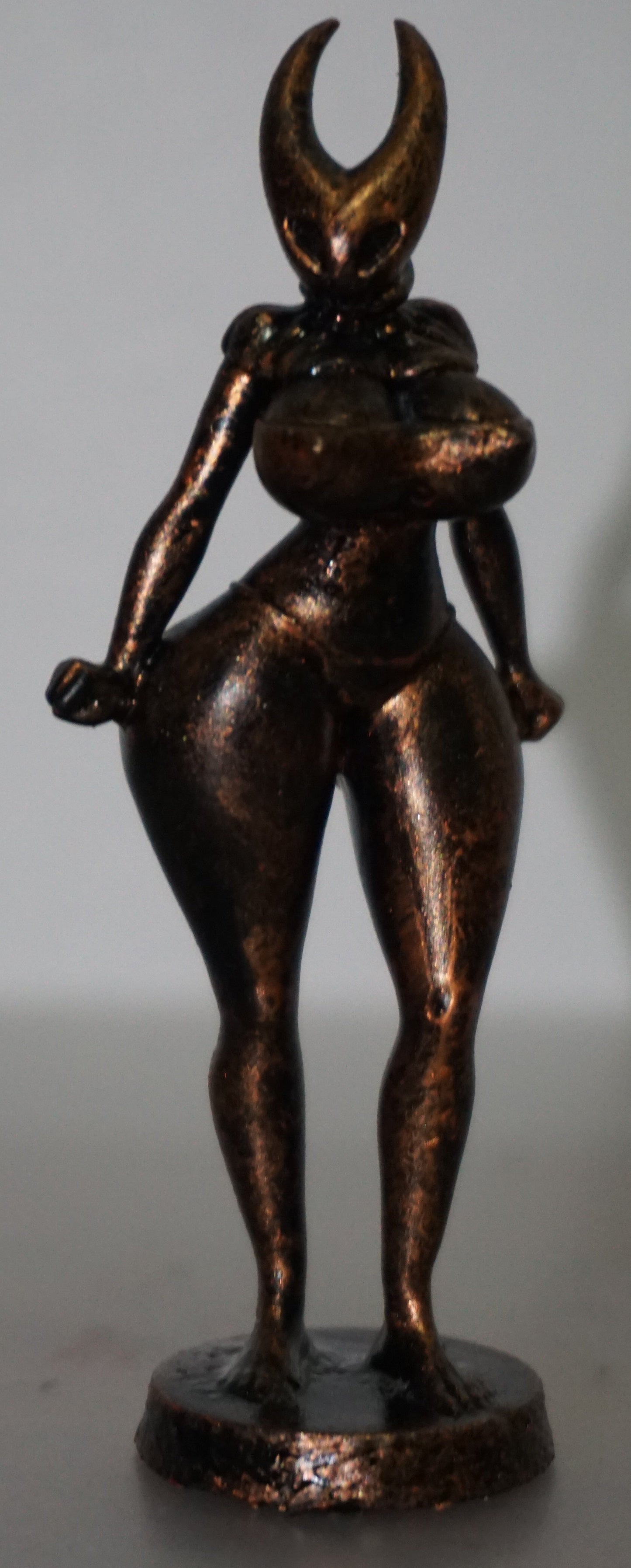 Hornet Statue | Female Bug Warrior Sculpture | Video Game Inspired Figurine | Fantasy Insect Woman | Gamer Decor | Multiple Sizes & Colors
