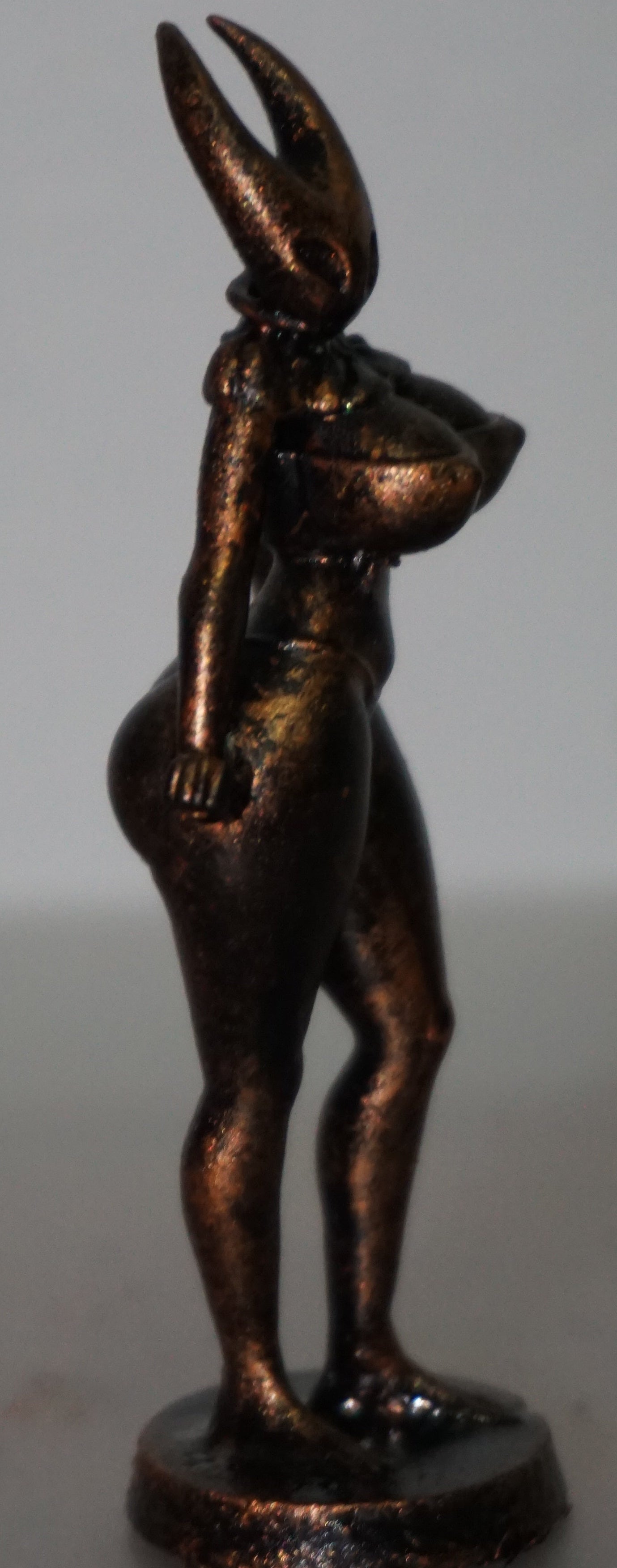 Hornet Statue | Female Bug Warrior Sculpture | Video Game Inspired Figurine | Fantasy Insect Woman | Gamer Decor | Multiple Sizes & Colors