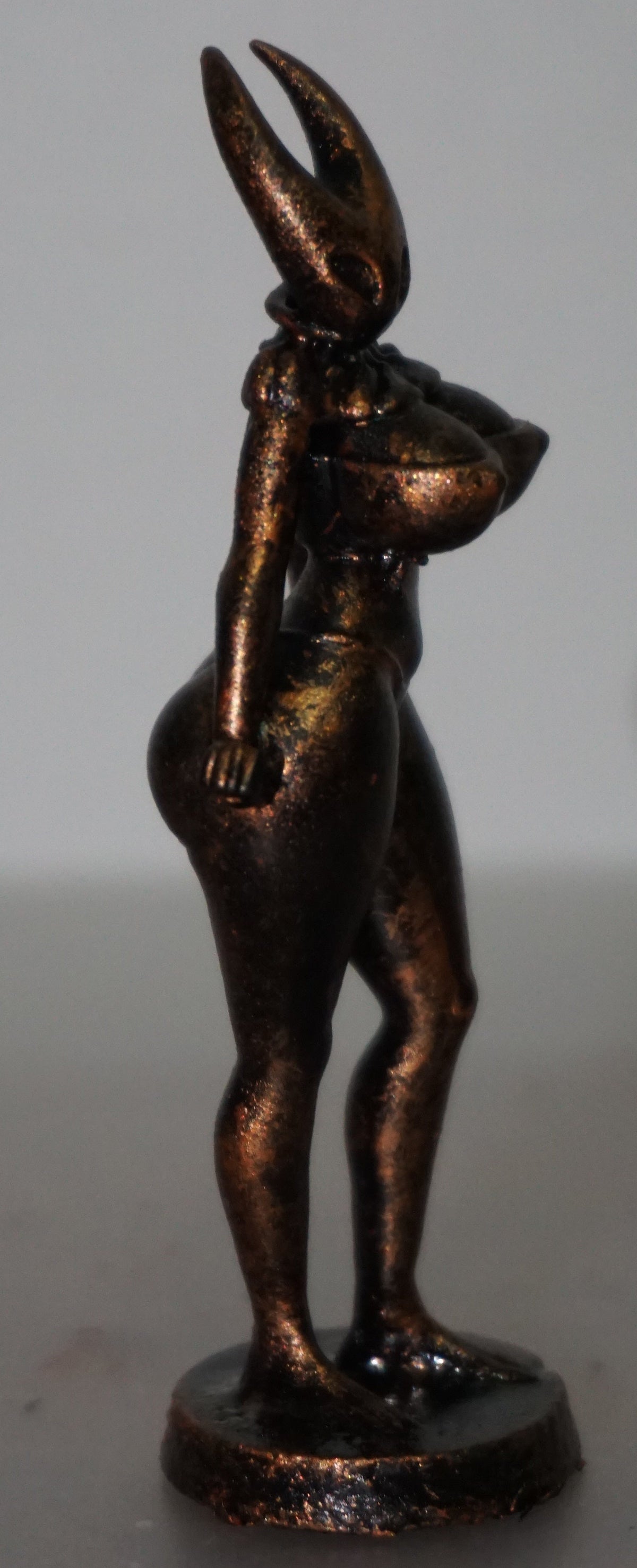 Hornet Statue | Female Bug Warrior Sculpture | Video Game Inspired Figurine | Fantasy Insect Woman | Gamer Decor | Multiple Sizes & Colors