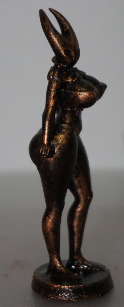 Hornet Statue | Female Bug Warrior Sculpture | Video Game Inspired Figurine | Fantasy Insect Woman | Gamer Decor | Multiple Sizes & Colors