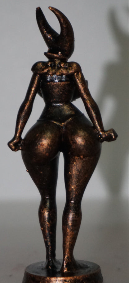 Hornet Statue | Female Bug Warrior Sculpture | Video Game Inspired Figurine | Fantasy Insect Woman | Gamer Decor | Multiple Sizes & Colors