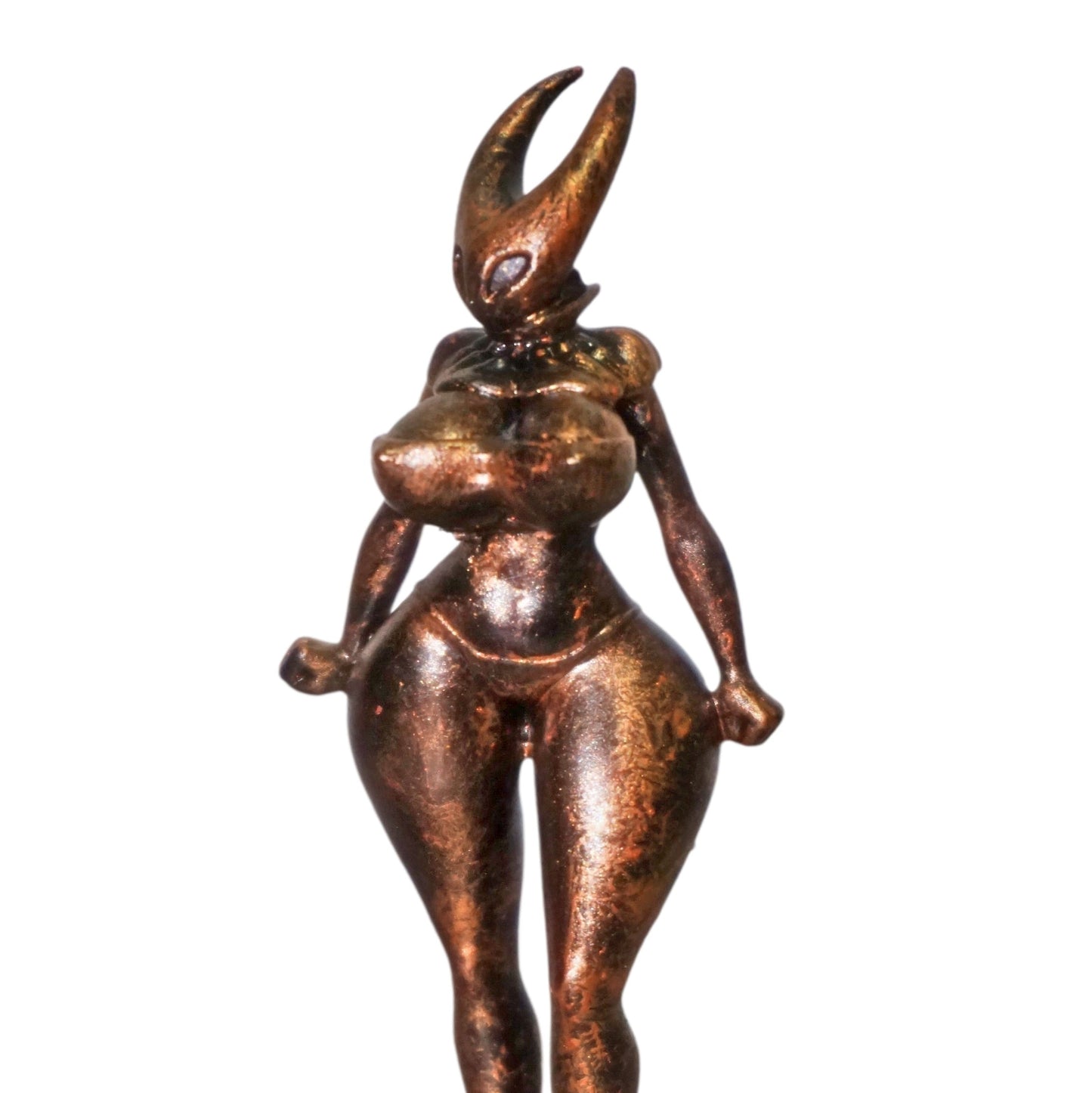 Hornet Statue | Female Bug Warrior Sculpture | Video Game Inspired Figurine | Fantasy Insect Woman | Gamer Decor | Multiple Sizes & Colors