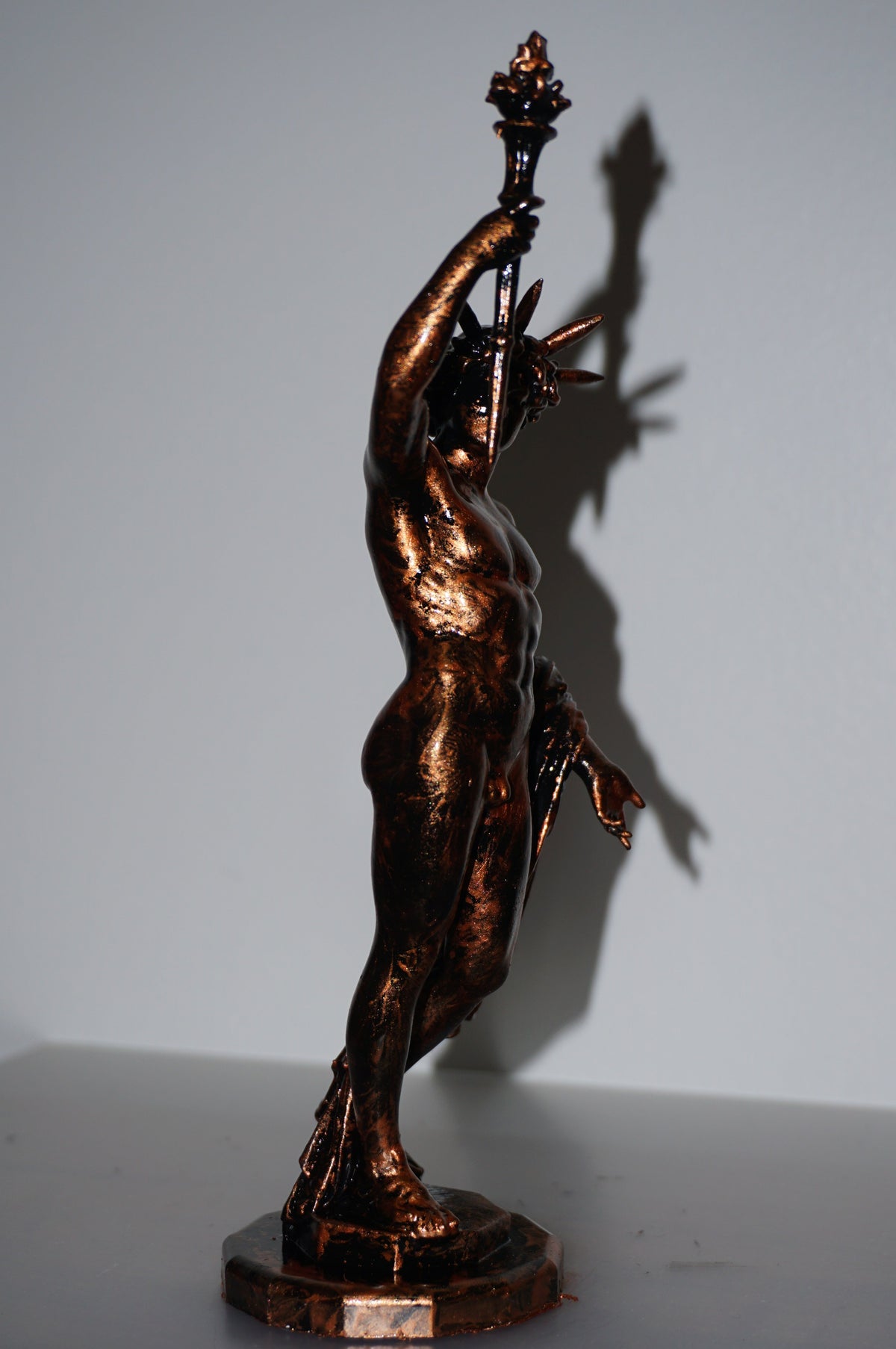 Helios Statue | Greek Sun God Sculpture | Antique Bronze Greek God Figurine | Titan God of the Sun | Ancient Greek Mythology Decor