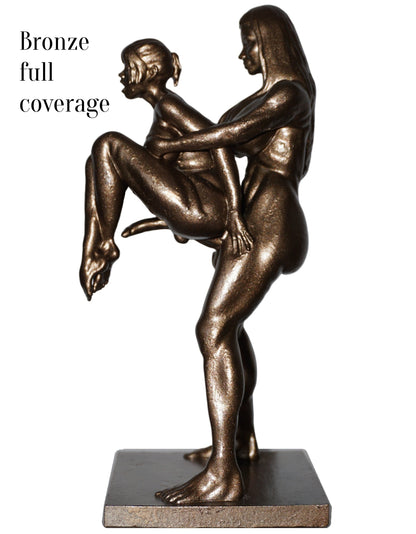 Transgender "The sensual lift" Erotic Art Sculpture and figurine