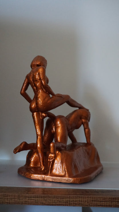 Domination Adult Mature trans Fine Art Statue