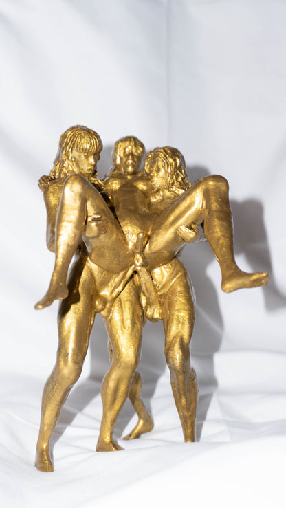 Transgender, Triples - Sculpture and Tabletop Decoration Transgender Trans Statue