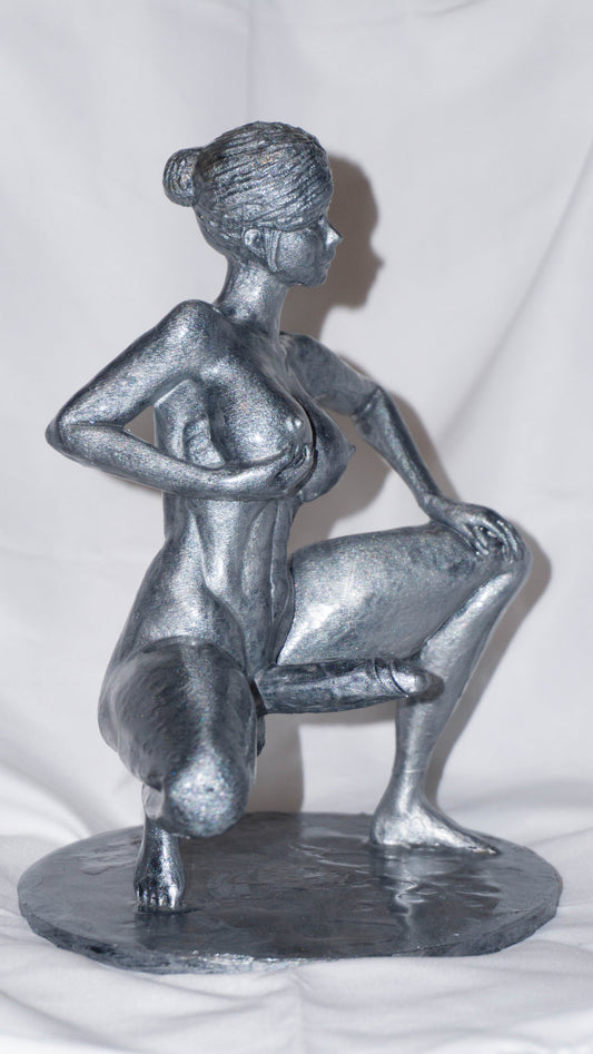 Transgender, The Squat - Sculpture and Tabletop Decoration Transgender Trans Statue