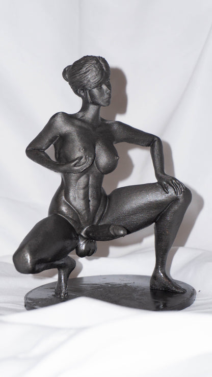 Transgender, The Squat - Sculpture and Tabletop Decoration Transgender Trans Statue